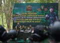 Kasad Jenderal TNI Dr. Dudung Abdurachman pada Latihan Puncak Ancab YTP 611/Awl [dok Dispenad]