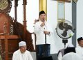 Gubernur Jambi, Al Haris dalam safari subuh di Masjid Nahdhatul Thulab, Tanjung Jabung [dok ist]