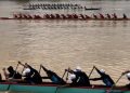 Lomba Perahu Tradisional Provinsi Jambi tahun 2022 (Dok Istimewa)