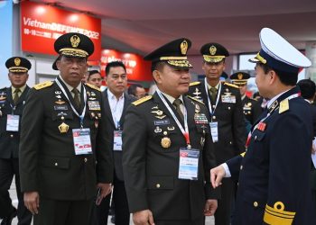 Kasad Jenderal TNI Dr. Dudung Abdurachman saat menghadiri Vietnam Defence Expo 2022 (dok Dispenad)