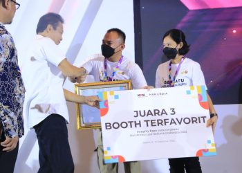 peserta pameran terfavorit ketiga setelah stand BPJS Ketenagakerjaan dan Kementerian Agama (Dok Istimewa)