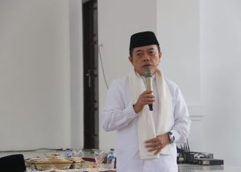 Gubernur Jambi, Al Haris pada acara Buka Bersama di di Pendopo Rumah Dinas Gubernur Jambi, Minggu (24/03/2024). (Dok, Erit - Kominfo)