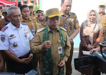 Al Haris usai Apel Pelaksanaan PPDB TA 2024/2025, bertempat di SMA Negeri 13 Kota Jambi, Senin (10/06/2024) (Foto: Agus - Kominfo)