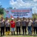 Tim Gugus Ketahanan Pangan Polres Sarolangun bersama Tim Supervisi Polda Jambi saat meninjau lahan perkebunan jagung di Kecamatan Batin VIII, Rabu (28/5/2025). (Foto: Dok. Humas Polres Sarolangun)