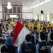 Wagub sani saat Pelepasan JCH  Kloter 13 BTH Provinsi Jambi di Asrama Haji Kota Baru Rabu (14/05/2025) (Dok. Erit - Komifno)