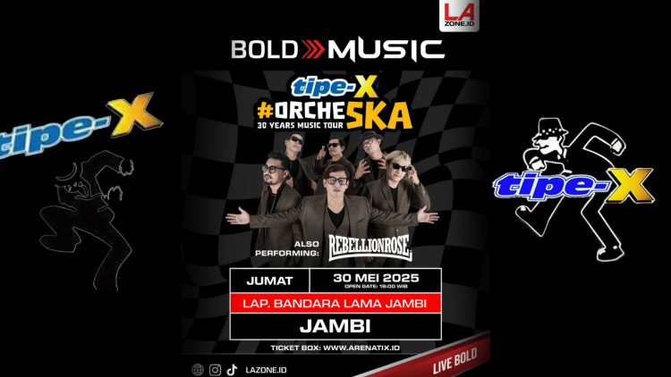 Banner konser tipe X ( Dok. SS IG Bold Music)