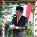 Wagub  Abdullah Sani menjadi Inspektur pada upacara Peringatan Hari Kebangkitan Nasional ke-117, di Lapangan Kantor Gubernur Jambi, Selasa (20/05/2025).  (Dok,. Erit Kominfo)