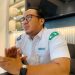 Kepala Bagian SDM, Umum, dan Komunikasi BPJS Kesehatan Cabang Jambi, Agusrianto saat memberikan keterangan di Ruang Kerjanya, Senin (2/6/2025). (Dok. Stepanus)