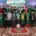 Gubernur Jambi Al Haris bersama jajaran pimpinan Universitas Islam Negeri (UIN) Sultan Thaha Saifuddin Jambi dan tamu undangan dalam wisuda ke-69 program sarjana, ke-42 magister, dan ke-18 doktor, Sabtu (28/6/2025). (Dok. Yola)