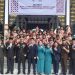 Kapolres Sarolangun AKBP Budi Prasetya, S.IK., M.Si. bersama jajaran Forkopimda, TNI-Polri, pramuka, dan tokoh masyarakat berfoto bersama usai Upacara Peringatan Hari Lahir Pancasila 2025 di Kabupaten Sarolangun. (Dok. Humas Polres Sarolangun)