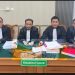 Tim Kuasa Hukum Terdakwa Viktorianus Gulo menghadiri sidang lanjutan kasus dugaan korupsi proyek Stadion Mini Sungai Bungkal di Pengadilan Tipikor Jambi, Senin (2/6/2025). (Dok. Dko / Yola)