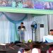Wakil Gubernur Jambi Drs. H. Abdullah Sani, M.Pd.I memberikan sambutan pada Wisuda Sarjana ke-69 UIN STS Jambi di Auditorium Kampus II, Minggu (29/6/2025). (Foto: Agus Supriyanto - kominfo)