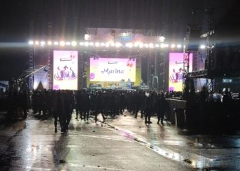Suasana event Indomaret Festival 2025 yang digelar di Kota Jambi Sabtu (31/5/2025). (dok. Daus)
