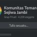 Ilustrasi Grup Facebook LGBT (Dok. AI)