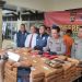 Kapolresta Jambi Kombes Pol Boy Sutan Binaga Siregar didampingi jajarannya menunjukkan barang bukti 200 kilogram ganja dalam konferensi pers di Mapolresta Jambi, Senin (14/7/2025). (Dok. Nahar)