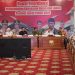 Gubernur Jambi Al Haris bersama Menteri LHK Hanif Faisol, Kepala BNPB, Kepala BMKG, serta unsur Forkopimda saat mengikuti Rapat Koordinasi Pengendalian Karhutla Provinsi Jambi Tahun 2025 di Rumah Dinas Gubernur, Rabu (30/7/2025). (Dok. Erit - Kominfo)