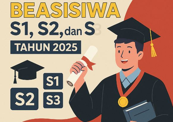 Ilustrasi Beasiswa S1-S3 Tahun 2025 Pemprov Jambi (Dok. Ai)