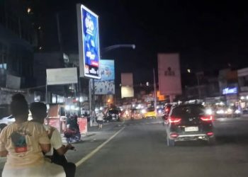 Kamera tilang elektronik (ETLE) mulai terpasang di kawasan Simpang Pulai. (Doik. Stepanus)