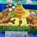 Tumpeng perayaan Dies Natalis ke-31 Sekolah Tinggi Ilmu Ekonomi (STIE) Jambi yang digelar bersamaan dengan HUT RI ke-80, Selasa (19/8/2025). (Dok.Yola)