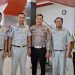 Kasat Lantas Polres Tebo AKP Ari Sunaryo bersama perwakilan Jasa Raharja Cabang Muara Bungo usai Forum Komunikasi Lalu Lintas di Kabupaten Tebo, (Dok. Humas)