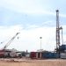 Rig pengeboran Puspa Asri PPS-020 milik PT Pertamina EP Jambi Field di Desa Lopak Alai, Muaro Jambi. (Dok.Stepanus)