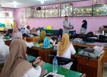 Suasana kegiatan Program Pengajar PPKL di SMA Negeri 1 Muara Bungo pada Jumat (29/08/2025). (Dok.Humas)