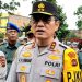 Kapolda Jambi Irjen Pol Krisno H Siregar menyampaikan sikap tegas kepolisian terkait kericuhan demonstrasi di Gedung DPRD Provinsi Jambi, Jumat (29/8/2025). (Dok.Nahar)