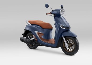 Tampilan New Honda Stylo 160 varian warna Royal Matte Blue (Dok. Sisnsen)