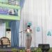 Wakil Gubernur Jambi Abdullah Sani menyampaikan sambutan pada penutupan PKKMB Universitas Jambi 2025 yang berhasil mencatatkan empat rekor MURI, di Gedung Balairung Unja, Mendalo, Senin (25/8/2025). (Dok. Yola)