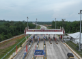Gerbang Tol Bayung Lencir di ruas Jalan Tol Trans Sumatera, salah satu akses utama yang mengalami peningkatan lalu lintas selama libur panjang Maulid Nabi Muhammad SAW 2025. (DOK. HK)