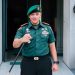 Letkol Inf Putra Negara, S.H., M.Han resmi menjabat sebagai Komandan Kodim 0415/Jambi usai upacara serah terima jabatan di bawah pimpinan Danrem 042/Gapu Brigjen TNI Heri Purwanto, Sabtu (30/8/2025). (Dok. Nahar)