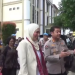 Wakil Ketua Komisi III DPR RI Sari Yuliati didampingi Kabid Humas Polda Jambi Kombes Pol Mulia Prianto saat meninggalkan Gedung Siginjai Polda Jambi, Jumat (12/9/2025).(Dok. Nahar)