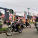 Kapolres Tanjab Timur AKBP Maulia Kuswicaksono bersama jajaran TNI-Polri memimpin patroli gabungan keliling kota untuk memastikan keamanan pasca aksi demo. (Dok. Humas)