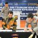 Kapolda Jambi Irjen Pol Krisno H. Siregar bersama Rektor Universitas Adiwangsa Jambi menandatangani nota kesepahaman (MoU) dan perjanjian kerja sama (PKS) di Aula Utama Polda Jambi, Senin (9/9/2025). (Dok, Nahar)