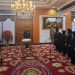 Gubernur Jambi Al Haris saat memberikan arahan usai melantik sembilan kepala sekolah baru di Rumah Dinas Gubernur. (Dok. Daus)