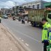 Polisi melakukan olah tempat kejadian perkara (TKP) kecelakaan maut di Jalan Lingkar Selatan II, Jambi, Kamis (11/9/2025). (Dok, Nahar)