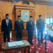 Wakil Gubernur Jambi Abdullah Sani saat melantik empat pejabat eselon II di Ruang Kerja Wagub, Kamis (25/9/2025). (Dok,Stepanus)