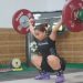 Lifter putri Jambi Yuliana Klarisa saat menjalani latihan angkat besi. Ia akan memperkuat tim Indonesia pada Kejuaraan Dunia Angkat Besi di Norwegia, 2–11 Oktober 2025. (Dok. Stepanus)