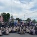 Ribuan mahasiswa menggelar aksi damai di depan Gedung DPRD Provinsi Bengkulu, Selasa (2/9/2025). (Dok. Yola)