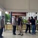 Momen Kapolda Bengkulu Irjen Pol Mardiyono bersama jajaran mengantar Tim Audit Itwasum Polri di Bandara Fatmawati Rabu (3/9/2025). (Dok. Yola)