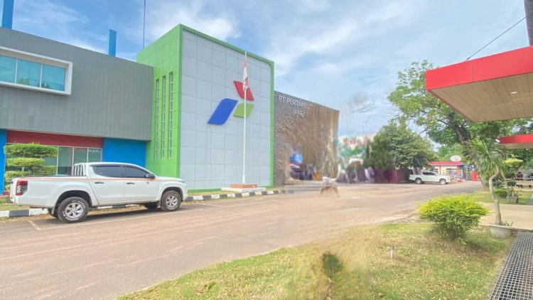 Gedung PT Pertamina EP Field Jambi di Kenali Asam Bawah, Kota Jambi (Dok. Stepanus)