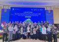 Perwakilan Prodi Kehutanan Universitas Muhammadiyah Jambi bersama delegasi perguruan tinggi kehutanan se-Indonesia saat menghadiri Launching Rencana Investasi RBC Tahap IV dan Small Grant III di Jakarta, 28 Agustus 2025. (Dok. UM Jambi)