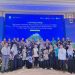 Perwakilan Prodi Kehutanan Universitas Muhammadiyah Jambi bersama delegasi perguruan tinggi kehutanan se-Indonesia saat menghadiri Launching Rencana Investasi RBC Tahap IV dan Small Grant III di Jakarta, 28 Agustus 2025. (Dok. UM Jambi)