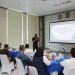 Perwakilan Kejaksaan Tinggi Jambi memberikan pemaparan dalam sharing session pengamanan Barang Milik Negara (BMN) yang digelar Pertamina Hulu Rokan Zona 1 di Kantor PHR Jambi, Senin (8/9/2025). (Dok, Stepanus)