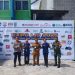 Bhabinkamtibmas Kelurahan Pinang Merah Aiptu Nasarudin bersama jajaran TNI, pejabat pemerintah, dan pihak kampus saat menghadiri Expo LIS 2025 di Politeknik Jambi, Selasa (23/9/2025). (Dok. Nahar)