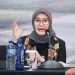 Plt Dirut Jasa Raharja Dewi Aryani Suzana pada Kongres PERSI XXI 2025 di ICE BSD City, Tangerang, Jumat (26/9/2025). (Dok. Humas JR Jambi)