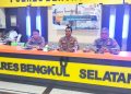 Bidpropam Polda Bengkulu melaksanakan kegiatan sosialisasi Whistle Blower System dan SP4N LAPOR di Aula Polres Bengkulu Selatan, Rabu (15/10/2025). (Dok.Yola)