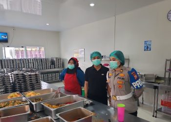 Bidpropam Polda Bengkulu melaksanakan kegiatan pengecekan dan pengawasan pelayanan di Satuan Pelayanan Pemenuhan Gizi (SPPG) Mabes Polri 3 Polda Bengkulu, Selasa (28/10/2025). (Dok.yola)