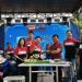 Warga Jambi memadati area panggung utama “Pesta Raya” untuk merayakan HUT ke-30 Yamaha Sabang Raya Jambi di kawasan Tugu Keris, Kota Baru, Minggu (6/10/2025). (Dok. Nahar)