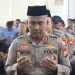 Kapolda Bengkulu Irjen Pol Mardiyono memimpin doa bersama dalam kegiatan Binrohtal lintas agama di Masjid Al-Amin Polda Bengkulu, Kamis (25/9/2025). (Dok. Yola)